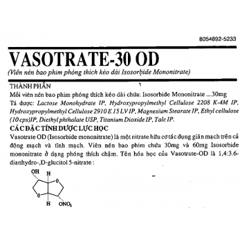 Vasotrate-30 OD