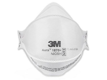 3M™ Aura™ Health Care Particulate Respirator and Surgical Mask 1870+, N95 (Khẩu trang lọc bụi bảo vệ hô hấp dùng trong y tế)
